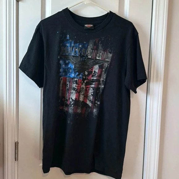 Men’s Harley Davidson T-shirt ramstein air base Germany - Picture 1 of 3